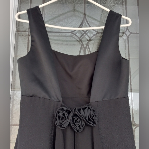 NUMODE Elegant Prom Black Sleeveless Full-Length Dress Size 11/12 Made in Canada - Picture 9 of 10